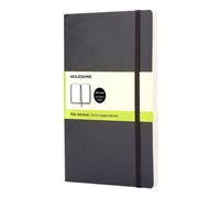 Moleskine Classic Pack Soft Cover Plain Notebook in Black Moleskine Black