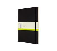 Moleskine Softcover Notebook A4 Plain Black, black