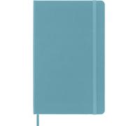 Moleskine Classic Plain Paper Notebook, Hard Cover and Elastic Closure Journal,