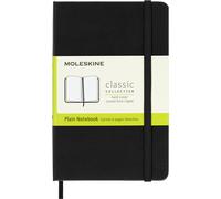 Moleskine Classic Plain Paper Notebook Hard Cover and Elastic Closure Journal