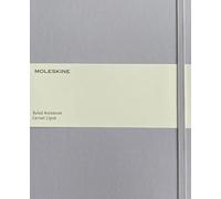 Moleskine Classic Plain Paper Notebook, Hard Cover and Elastic Closure Journal, Size Extra Large 19 x 25 cm, 192 Pages, Colour Lilac