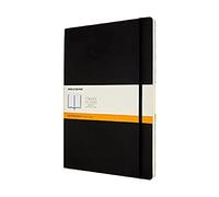 Moleskine Classic Ruled Notebook, Notebook with Soft Cover and Elastic Closure, Dimensions A4 21 x 29.7 cm, Colour Black, 192 Pages