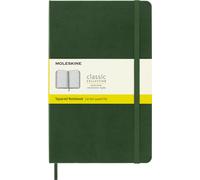 Moleskine Large Squared Hardcover Notebook: Myrtle Green - 8058647629087
