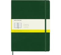 Moleskine Extra Large Squared Hardcover Notebook: Myrtle Green