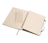 Moleskine Classic XL Hard Cover Ruled Notebook in Black Moleskine Black