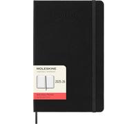 Moleskine 2026 18-Month Daily Large Hardcover Notebook: Black... - 8056999275365