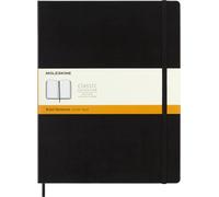 Moleskine Dimensions XXL 21.6 x 27.9 cm Notebook Classic Ruled Notebook, Notebook with Hard Cover and Elastic Closure, Colour Black, 192 Pages