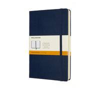 Moleskine Expanded Large Ruled Hardcover Notebook: Sapphire Blue - 8053853606235