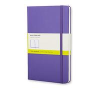Moleskine Large Plain Hard Notebook - Purple