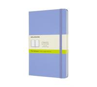 Moleskine Large Plain Hardcover Notebook Hydrangea Blue (Notebook / blank book)