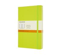 Moleskine Large Ruled Hardcover Notebook Lemon Green (Notebook / blank book)
