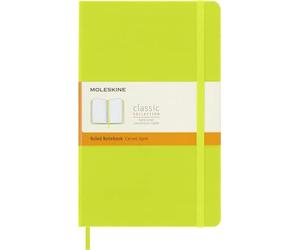 Moleskine - LARGE RULED HB NOTEBOOK LEMON GREEN - Book - G245z