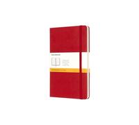 MOLESKINE LARGE RULED NOTEBOOK RED (Hardback) (9788862930048)