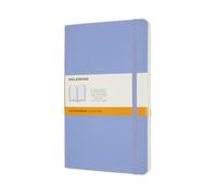 Moleskine Large Ruled Softcover Notebook Hydrangea Blue (Notebook / blank book)