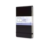 Moleskine Large Watercolour Album - Black Sketchbook with 200gsm Cold-Pressed Pa