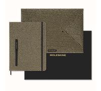 Moleskine Ltd. Ed. Shine XL Ruled Hardcover Notebook, Documen... - 8056598858907