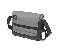 Moleskine - Messenger Bag for Work - Device Bag for Tablet, Laptop, PC, Notebook and iPad Up to 15'' - Dimensions 39 x 13 x 28 cm - Colour Slate Grey