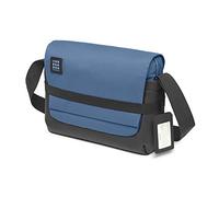 Moleskine Messenger Bag for Work Device Bag for Tablet, Laptop, PC, Notebook and iPad Up to 15 Inch Size 39 x 13 x 28 cm, Colour Boreal Blue