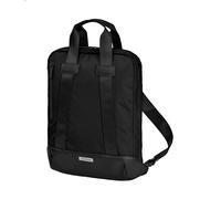 Moleskine Metro Collection Vertical Backpack, Laptop Bag for Laptop, Notebook, iPad and Tablet up to 15'', Dimensions 31 x 42 x 10 cm, Color Black