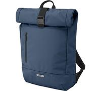 Moleskine Metro Collection RollTop Backpack, Vertical Laptop Bag, Laptop Backpack for Laptop, Notebook, iPad, Computer up to 15", Dimensions 50 x 32 x 13 cm, Sapphire Blue