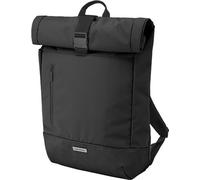 Moleskine Metro Collection RollTop Backpack, Vertical Laptop Bag, Laptop Backpack for Laptop, Notebook, iPad, Computer up to 15", Dimensions 50 x 32 x 13 cm, Color Black
