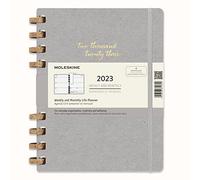 Moleskine Monthly Planner 2023, 12-Month Monthly Diary, Monthly Notebook with Hard Cover, Size Extra Large 19 x 25 cm, Remake Midnight