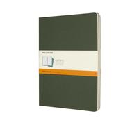 Moleskine Myrtle Green Extra Large Ruled Cahier Journal (set Of 3)