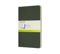 Moleskine Myrtle Green Large Plain Cahier Journal (Set of 3) 8055002855297