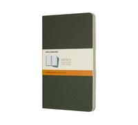 Moleskine Myrtle Green Large Ruled Cahier Journal (Set of 3) 8055002855273