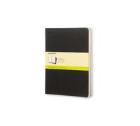 MOLESKINE PLAIN CAHIER XL - BLACK COVER (3 SET)