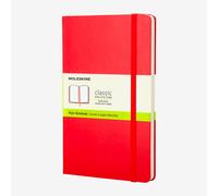 Moleskine : Plain Notebook : 9x14cm : Hard Cover : 192 pages : Red