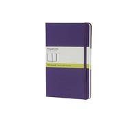 Moleskine Pocket Size Plain Hard Notebook - Purple