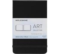 Moleskine Pocket Watercolour Album 9 x 14 cm, Hardcover, Elastic Closure, 60 Pages, Black