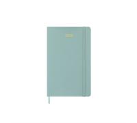 Moleskine Weekly Planner 2026 Precious and Ethical, 12-Month Weekly Agenda With Space For Notes, Vegan Soft Cover Python Effect, Sage Green Color, Size 13x21 cm