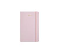 Moleskine Weekly Planner 2027, Vegan Soft Cover Precious and Ethical 12 Month Diary with Space for Notes, and Gift Box, Large 13x21 Cm, Cherry Blossom Pink