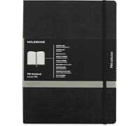 Moleskine Pro Notebook, Professional Office Notebook, Hard Cover, Black Colour, X-Large 13 x 21 cm