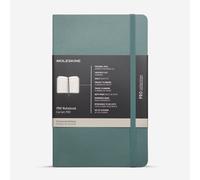 Moleskine : Pro Notebook : Soft Cover : Ruled Paper : Large : 13 x 21cm : Forest Green