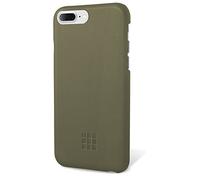 Moleskine PU Leather Hard Case for iPhone 8 Plus/7 Plus - Khaki Green