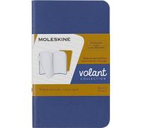 Moleskine QP701B41M17 X-Small Volant Ruled Forget Journals - Blue Amber/Yellow