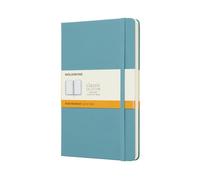 Moleskine Reef Blue Notebook Large Ruled Hard