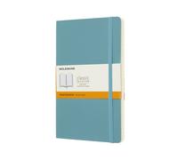 Moleskine Reef Blue Notebook Large Ruled Soft