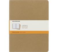 Moleskine Ruled Cahier Xl - Kraft Cover by Unknown Author | Paperback | 2006