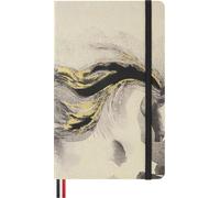 Moleskine Ruled Notebook Year of the Horse - Hard Cover with Heat-Sensitive Coating, Elastic Closure and Matching Bookmark, Large Size 13 x 21 cm