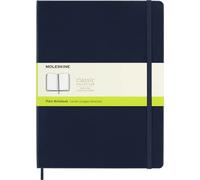 Moleskine - Sapphire Blue Extra Large Plain Notebook Hard - Non-book i - K245z