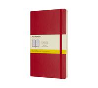 Moleskine Classic Notebook, Large, Squared, Scarlet Red, Soft C... 8055002854641