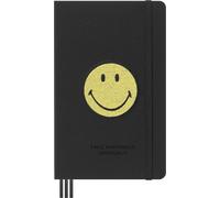 Moleskine Smiley Notebook Ruled 13x21cm Large Hardcover Black Journal