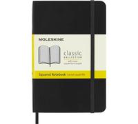Moleskine - Soft Cover Pocket Squared Notebook Black - Paperback - K245z