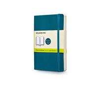 Moleskine Soft Cover Underwater Blue Pocket Plain Notebook