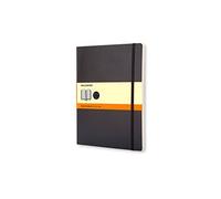 Moleskine - Soft Extra Large Ruled Notebook Black - New Notebook - Y245z