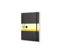 Moleskine Soft Extra Large Squared Notebook Black by Moleskine